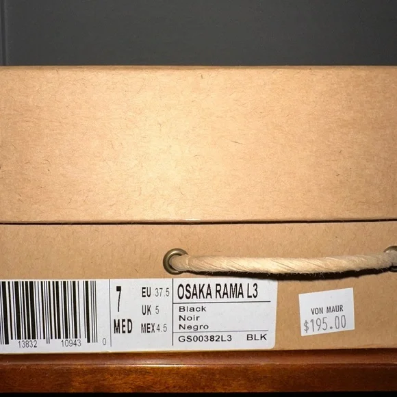 Gentle Souls Black Osaka Rama Leather Heels Size 7 - Picture 3 of 8